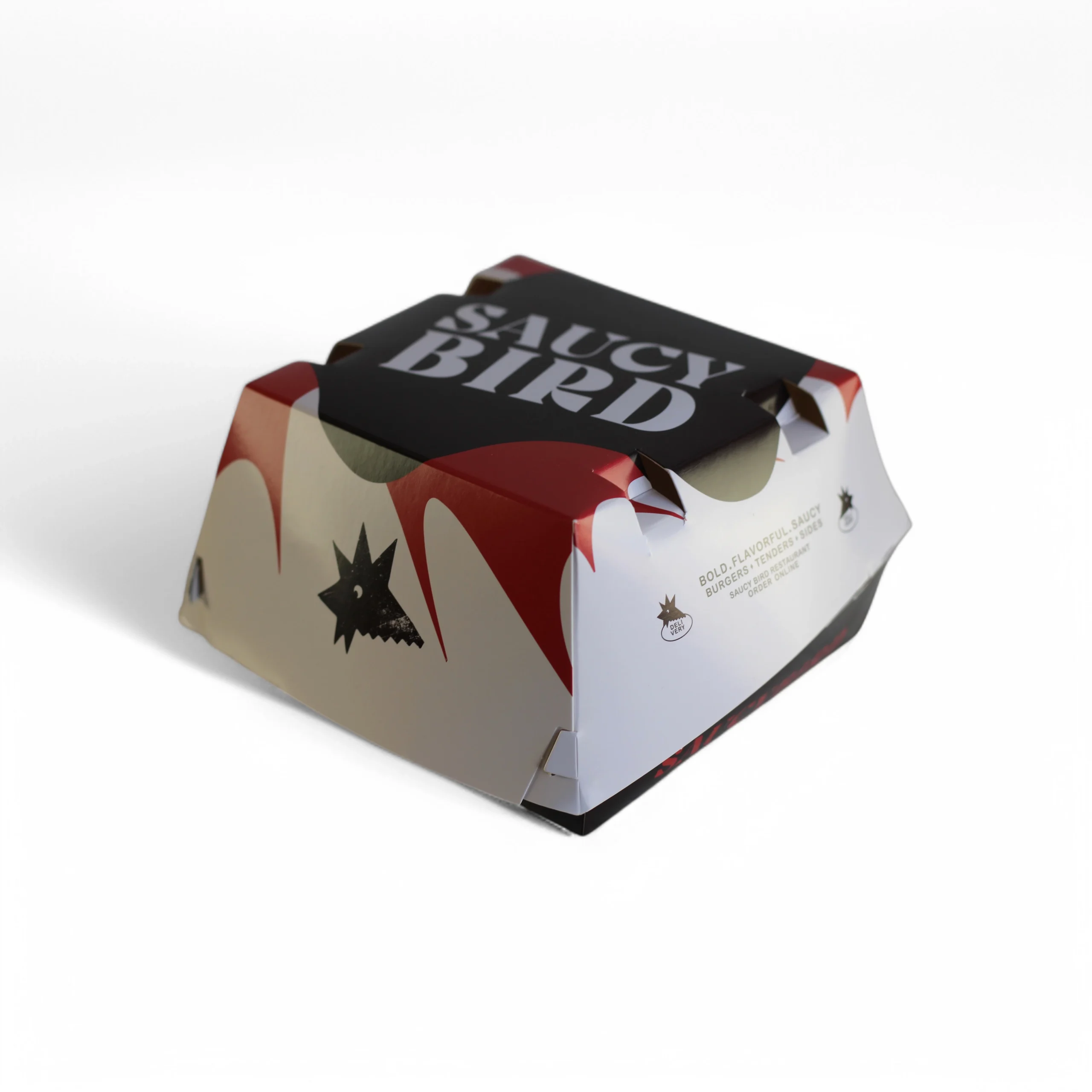 branded burger boxes
