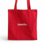 branded canvas tote bag