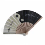 branded bamboo hand fan